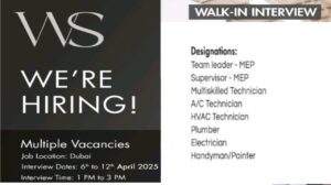 Whitespot Walk in Interview in Dubai 2025: Dates, Venues, and Key Details