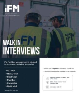 iFM Walk in Interview in Dubai 2025: Dates, Venues, and Key Details