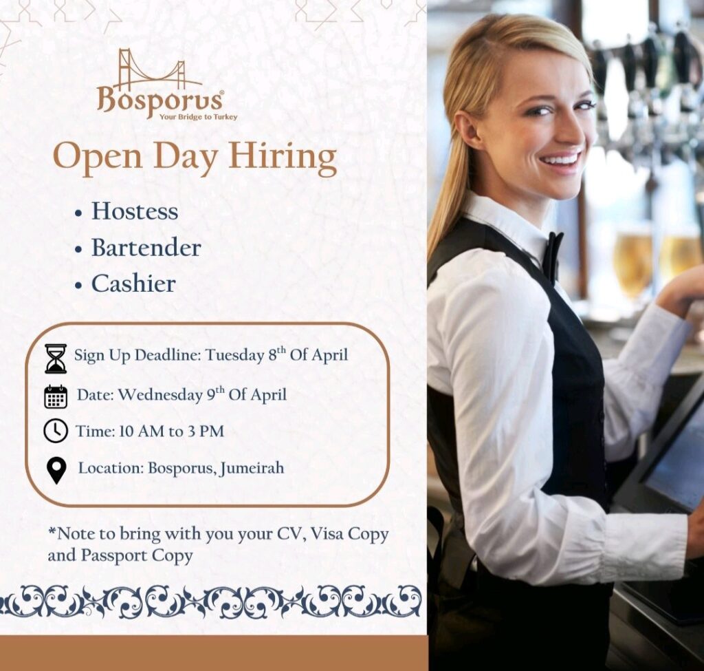 Global Catering Services Vacancy in dubai 2025: Dates, Venues, and Key Details