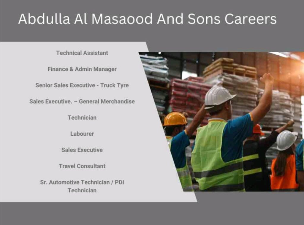 Abdulla Al Masaood and Sons Careers 2025: Dates, Venues, and Key Details