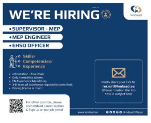 Imdaad Careers Dubai 2025: Dates, Venues, and Key Details