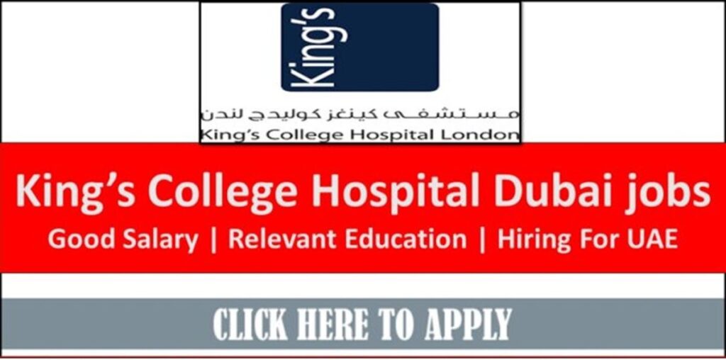 King’s College Hospital London Dubai Careers 2025: Dates, Venues, and Key Details