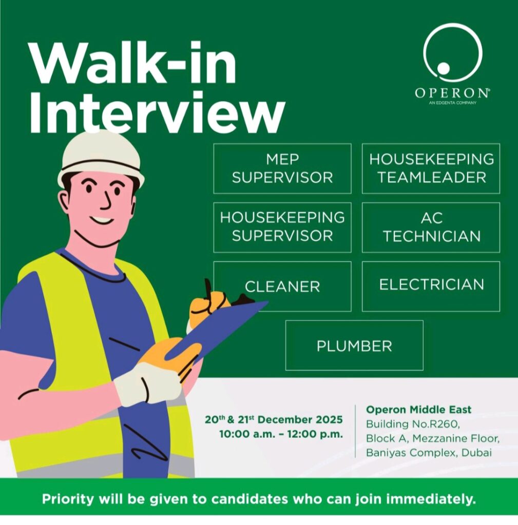 Secure Your Career at Operon Middle East: