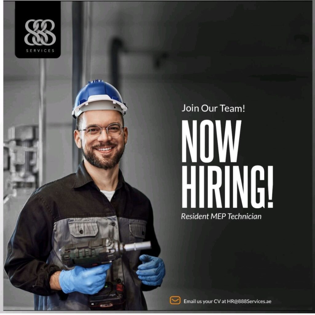 Join the Dynamic Team at 888 Services LLC: Immediate Openings for Skilled Technicians