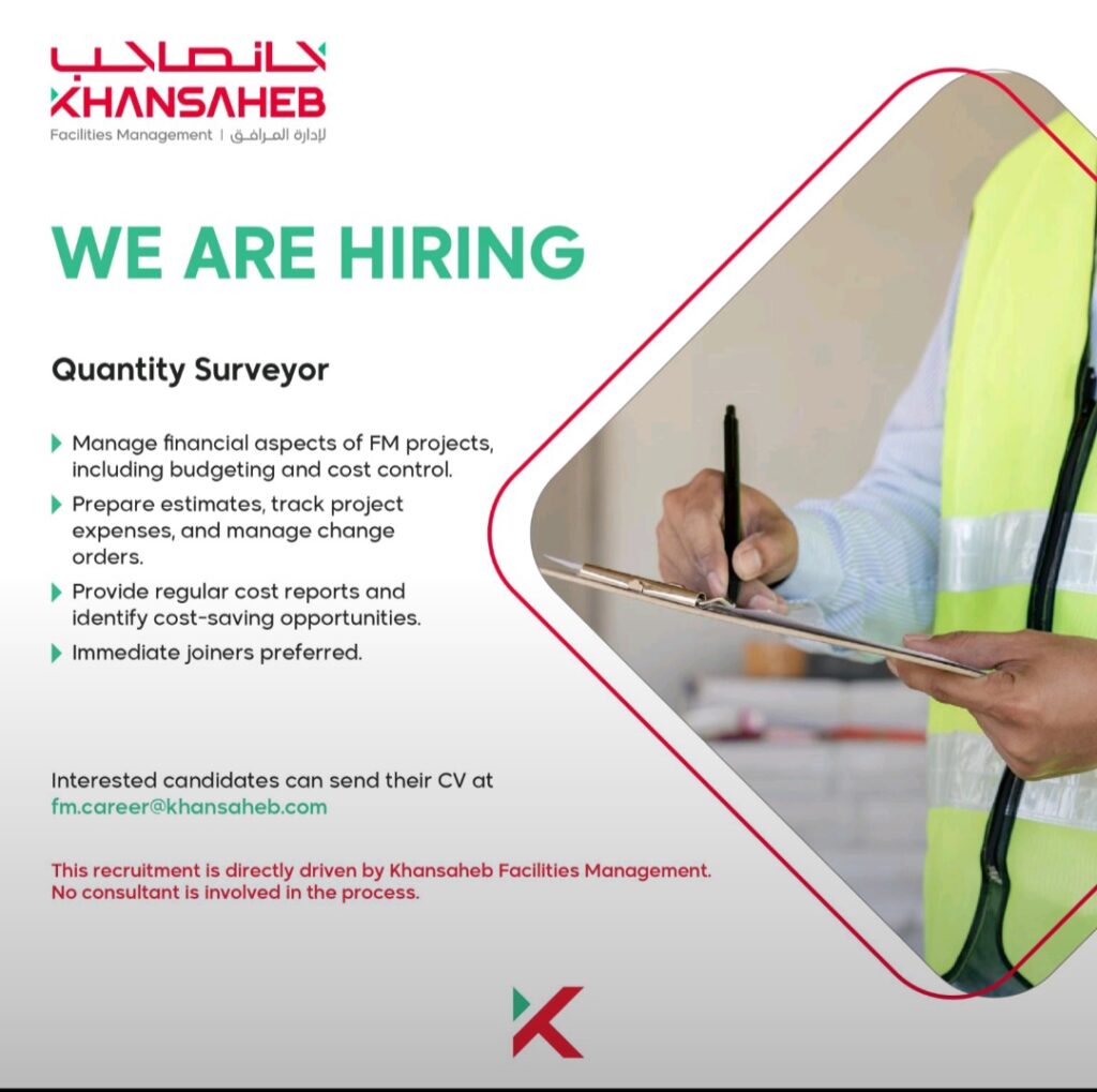 Build Your Career with Khansaheb Facilities Management: Urgent Hiring in Dubai