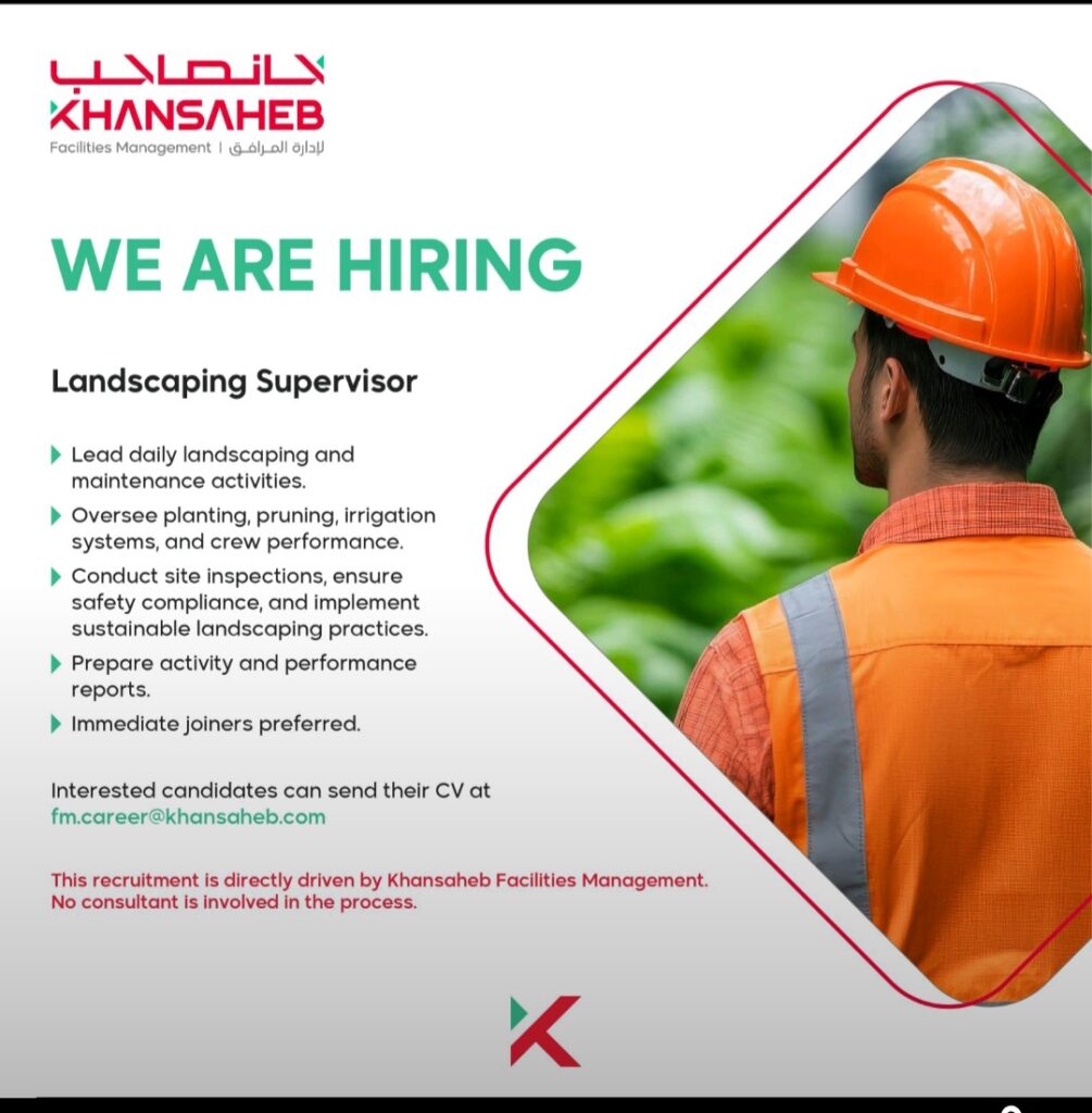 Build Your Career with Khansaheb Facilities Management: Urgent Hiring in Dubai