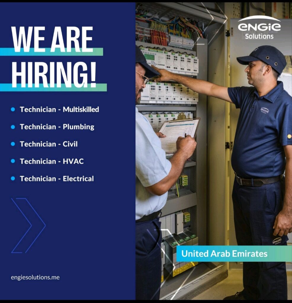 Unlock Your Career: ENGIE Solutions UAE Technician Jobs 2025